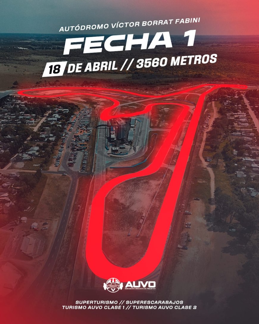 Fecha 1: El inicio de la competencia en el circuito de 3560 metros